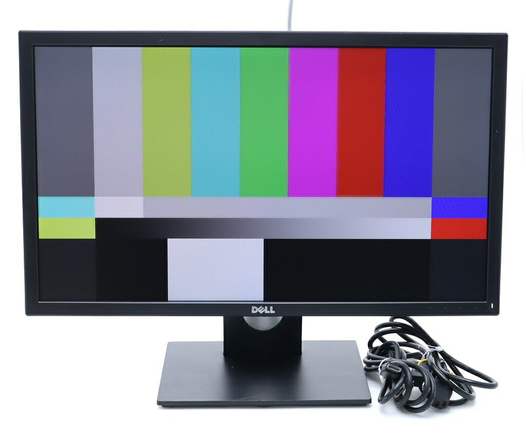 DELL E2417H 23.8インチ非光沢IPSパネル フルHD 1920x1080ドット DisplayPort/アナログRGB入力 目立つ使用感あり 【中古】【20260206】