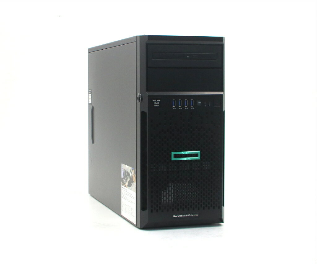 樂天商城 - hp ProLiant ML30 Gen9 Xeon E3-1220 v6 3GHz 32GB 1TBx2台(SATA2.5インチ/RAID1構成) DVD-ROM SmartArray P440 【中古】【20260325】