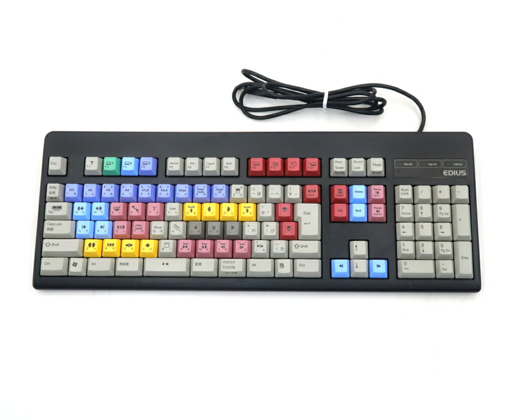 樂天商城 - canopus EDIUSV4KB(JP) EDIUS動画編集用USB108キーボード 動作確認済 【中古】【20260311】