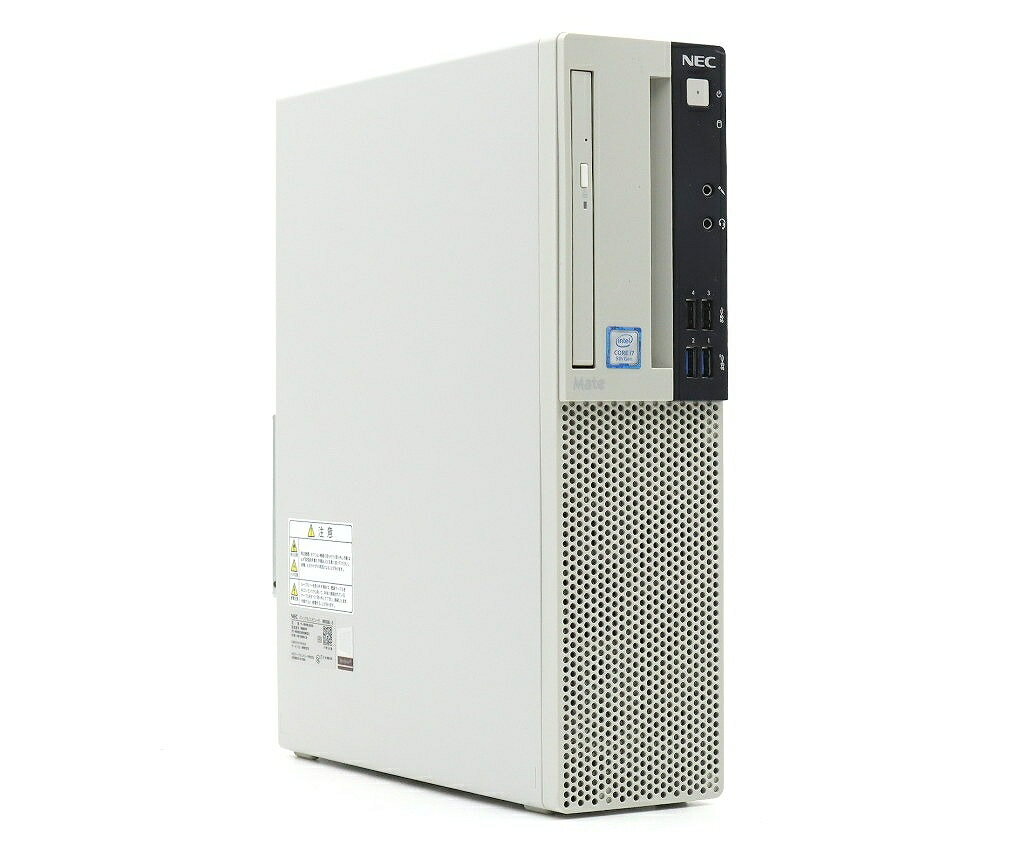 NEC Mate MRH30/L-5 Core i7-9700 3GHz 8GB 256GB(NVMe SSD) DisplayPort x2/アナログRGB出力 DVD+-RW Windows11 Pro 64bit 【中古】【..