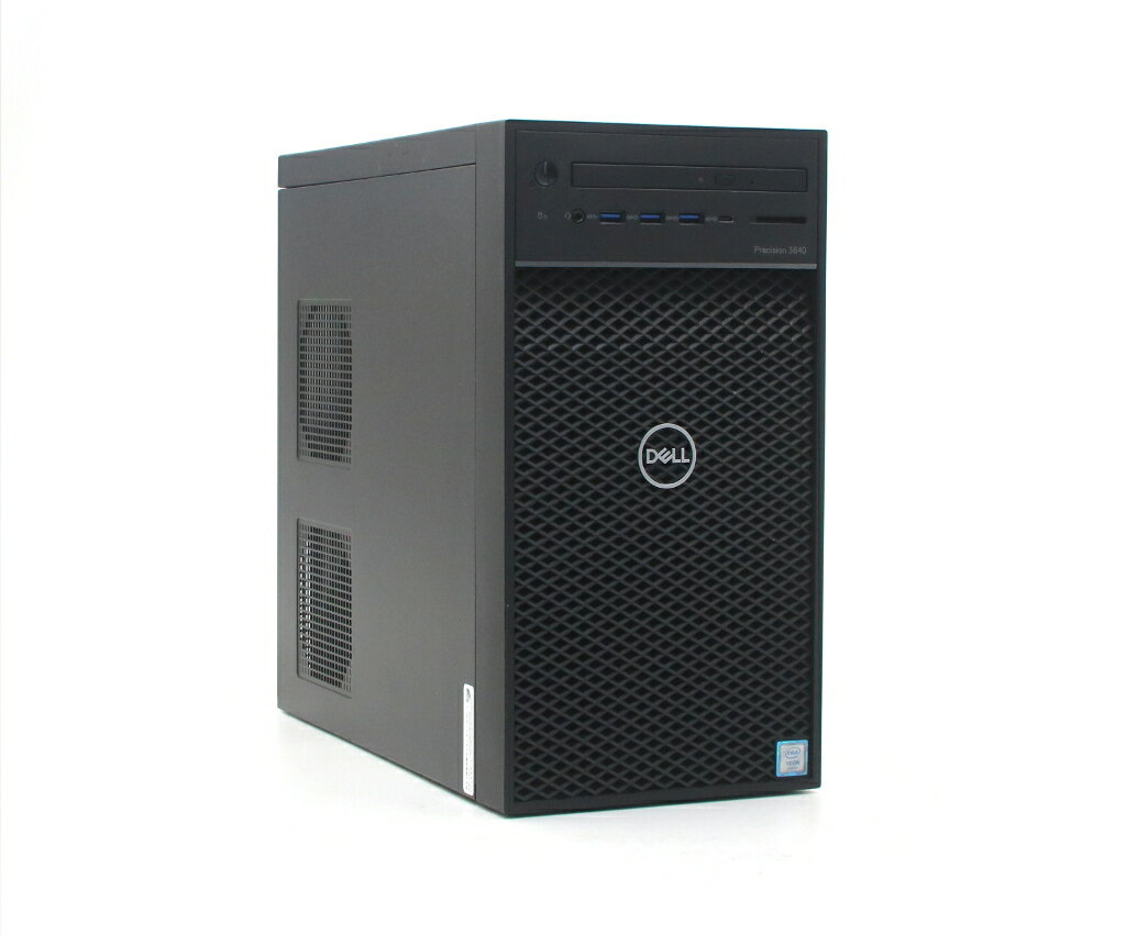 DELL Precision 3640 Tower Xeon W-1250 3.3GHz 32GB 512GB(NVMe SSD) Quadro P2000 DVD+-RW Windows11 Pro 64bit 【中古】【20260303】