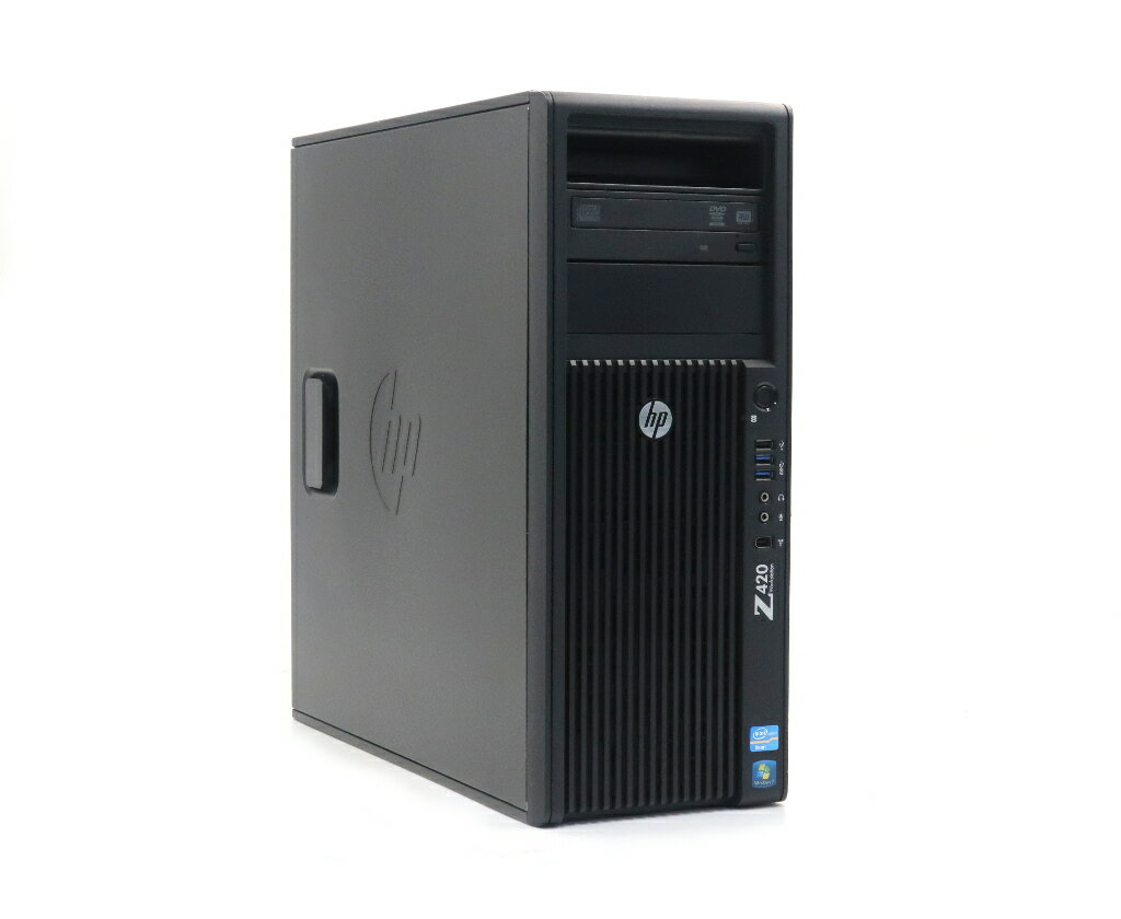 hp Z420 Workstation Xeon E5-1650 v2 3.5GHz 16GB 128GB(SSD) 500GB(HDD) Quadro K4000 DVD -RW Windows7 Pro 64bit 【中古】【20260325】