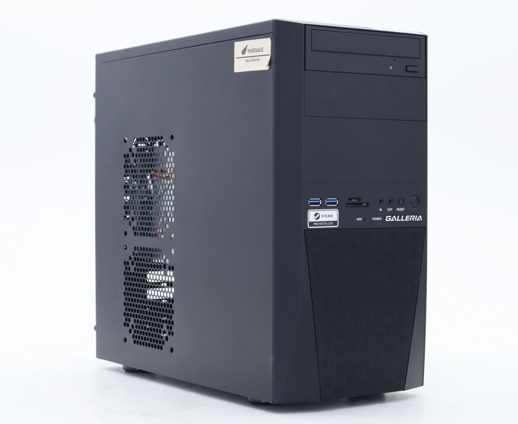 ONKYO - Thirdwave タワーPC GALLERIA MH Core i7-8700 3.2GHz 16GB 500GB(SSD)+1TB(HDD) HDMI/DVI-D/アナログRGB DVD+-RW Windows11 Home 【中古】【20260410】