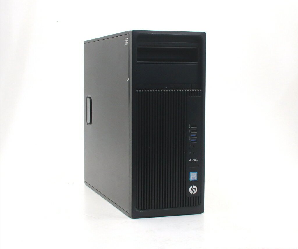 樂天商城 - hp Z240 Workstation Tower(ベアボーン) Xeon E3-1270 v5 3.6GHz メモリなし ストレージなし DisplayPort x2/DVI-D出力 DVD+-RW 【中古】【20260407】