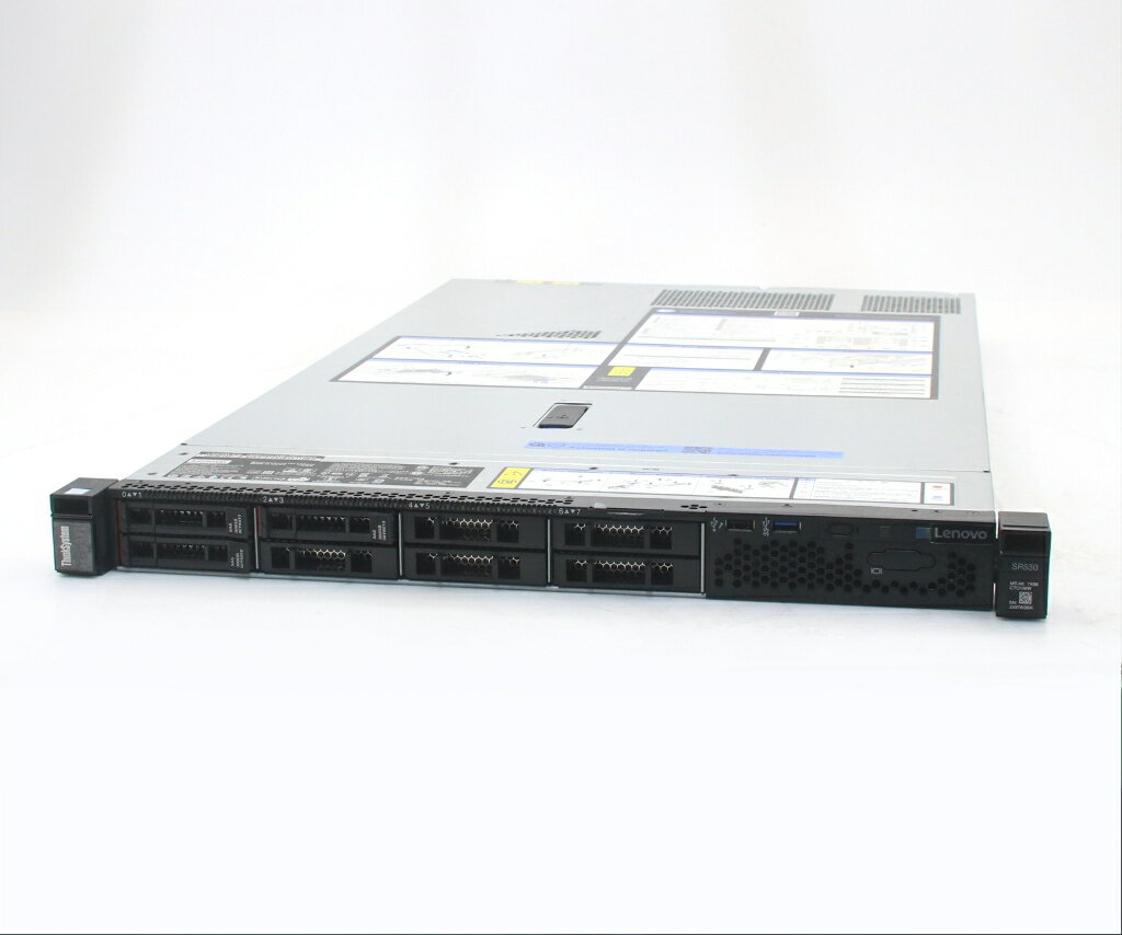 Other - Lenovo ThinkSystem SR530 Xeon Silver 4110 2.1GHz 16GB 300GBx3台(SAS2.5インチ/12Gbps/RAID5構成) AC*2 RAID 930-16i-4GB 【中古】【20260422】