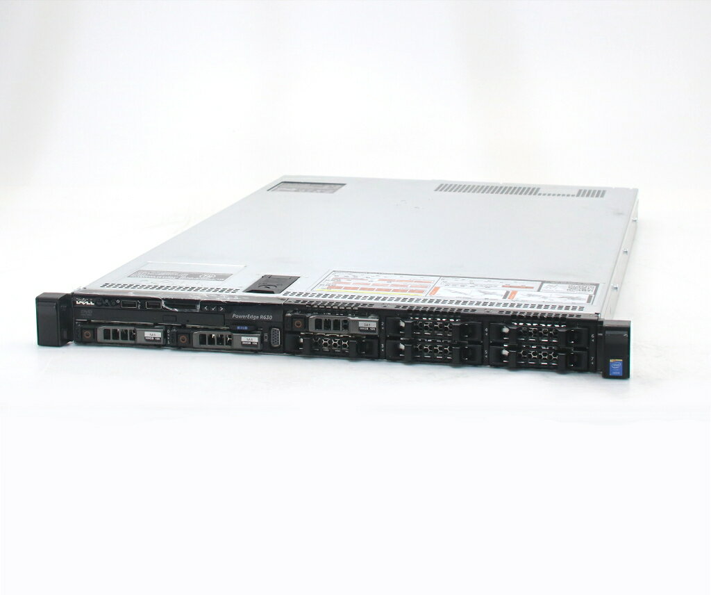 樂天商城 - DELL PowerEdge R630 Xeon E5-2695 v3 2.3GHz(28スレッドCPUx2基) 32GB 300GBx3台(SAS2.5インチ/12Gbps/RAID5) DVD-ROM PERC H330 Mini 【中古】【20260327】