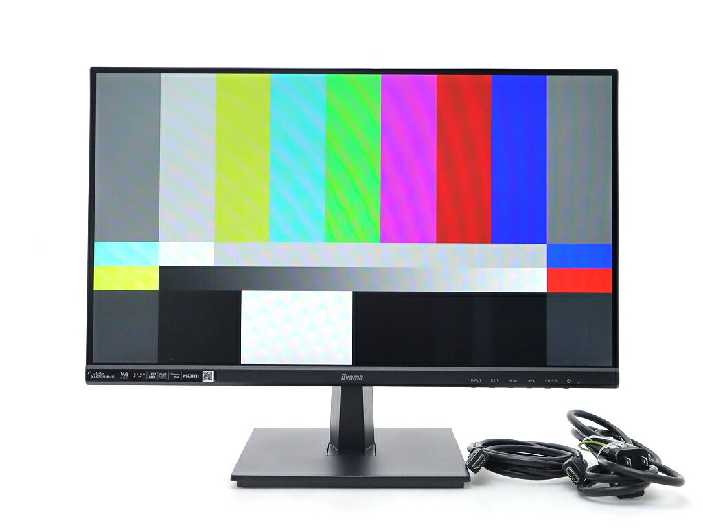 CRT - 【並品】iiyama ProLite XU2294HS 21.5インチ非光沢VAパネル フルHD 1920x1080ドット HDMI/DisplayPort/アナログRGB入力 【中古】【20260502】