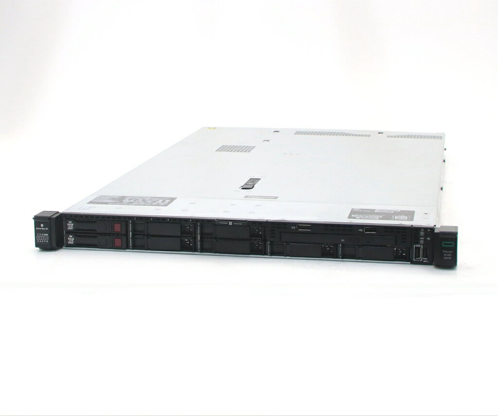 Hewlett Packard - hp ProLiant DL360 Gen10 Xeon Gold 6130 2.1GHz(32スレッドCPUx2基) メモリ128GB 1.2TBx2台(SAS2.5/RAID1) DVD+-RW P408i-a SR Gen10 【中古】【20260422】