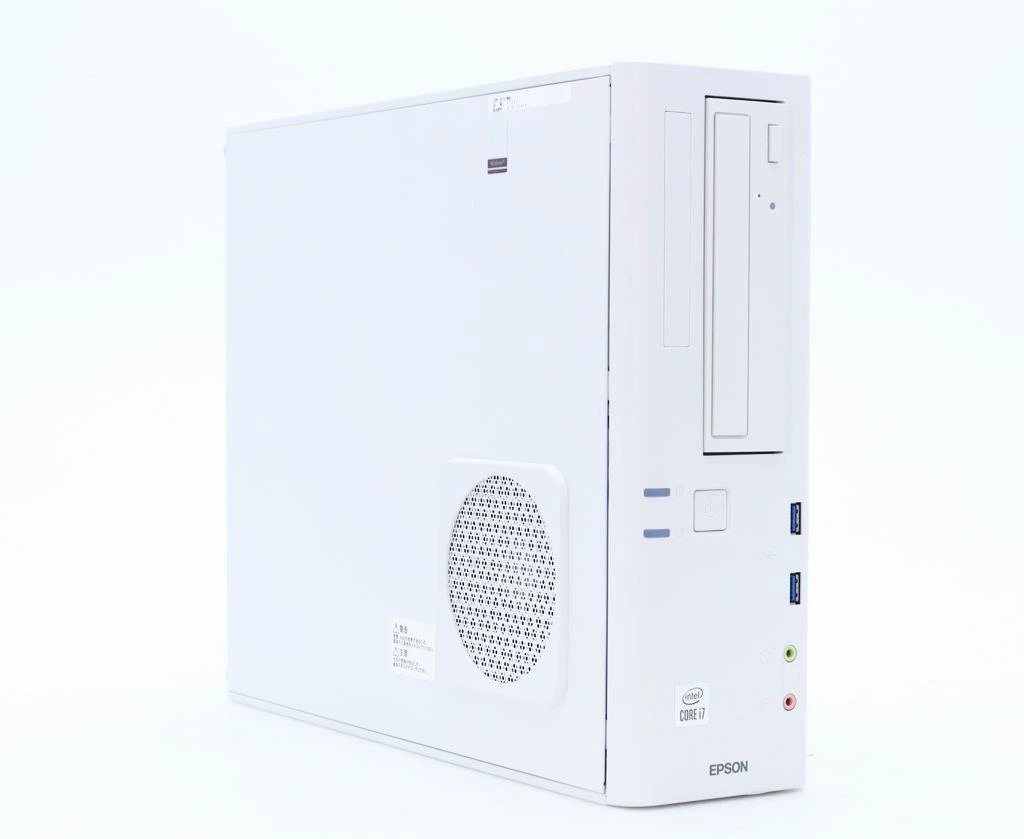 EPSON Endeavor AT997 Core i7-10700 2.9GHz 8GB 256GB(SSD) DVI-D/アナログRGB出力 DVD-ROM Windows11 Pro 64bit 【中古】【20260401】