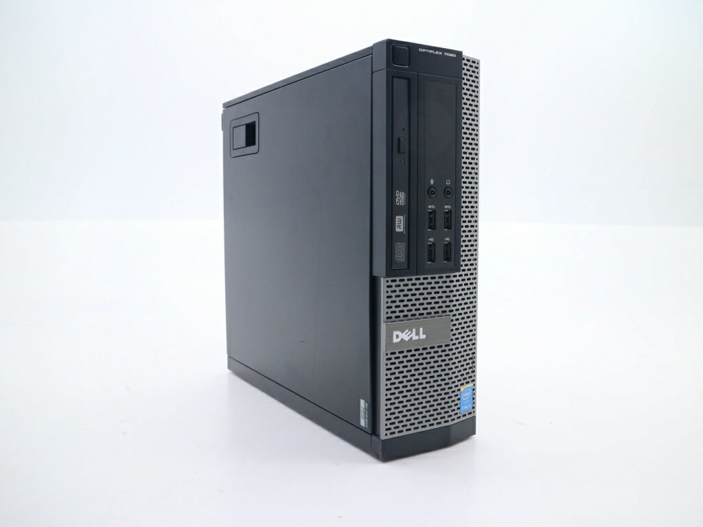 樂天商城 - DELL OptiPlex 7020 SFF Core i5-4590 3.3GHz 8GB 500GB(HDD) DisplayPort x2/アナログRGB出力 DVD-ROM Windows7 Pro 64bit 【中古】【20260401】