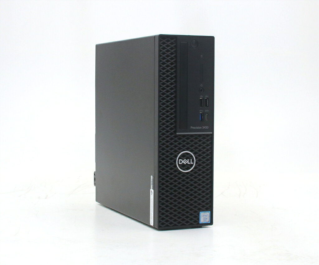 商品情報 No.56b256040メーカーDELL商品名 型番・型名Precision Tower 3430 SFF仕様■基本スペック　・CPU：Xeon E-2124 3.3GHz(4コア4スレッド)　・メモリ：16GB(8GBx2枚)　・ストレージ：512GB(NVMe SSD)　・VGA：Quadro P1000(4GB)　・DRIVE：なし　・COA：なし　・OS：Windows11 Pro 64bit状態・動作状況■動作：中古動作品外観■汚れ　・外装汚れ若干有り。■シール痕　・若干あり。■傷　・外装に使用に差し支えない擦り傷がございます。■その他　・中古品のため使用に差し支えない傷、汚れがある場合がございます。　・本体内外装は清掃しておりますが、多少の汚れが残っている可能性がございます。　・筐体に若干のキズあり附属品■特記欠品　・ゴム足1個欠品対応情報-備考　・サイドパネル開閉部品に歪みありのため開閉しにくくなっています　※電源スイッチLED劣化のためランプが暗い、または点灯しない場合があります　※一部ゴム足等動作に支障のない部材が欠品している場合がありますご注意　・本商品は店頭等でも販売している為、稀に在庫切れの場合があります。　・その場合、代替品をご提案させていただきます。