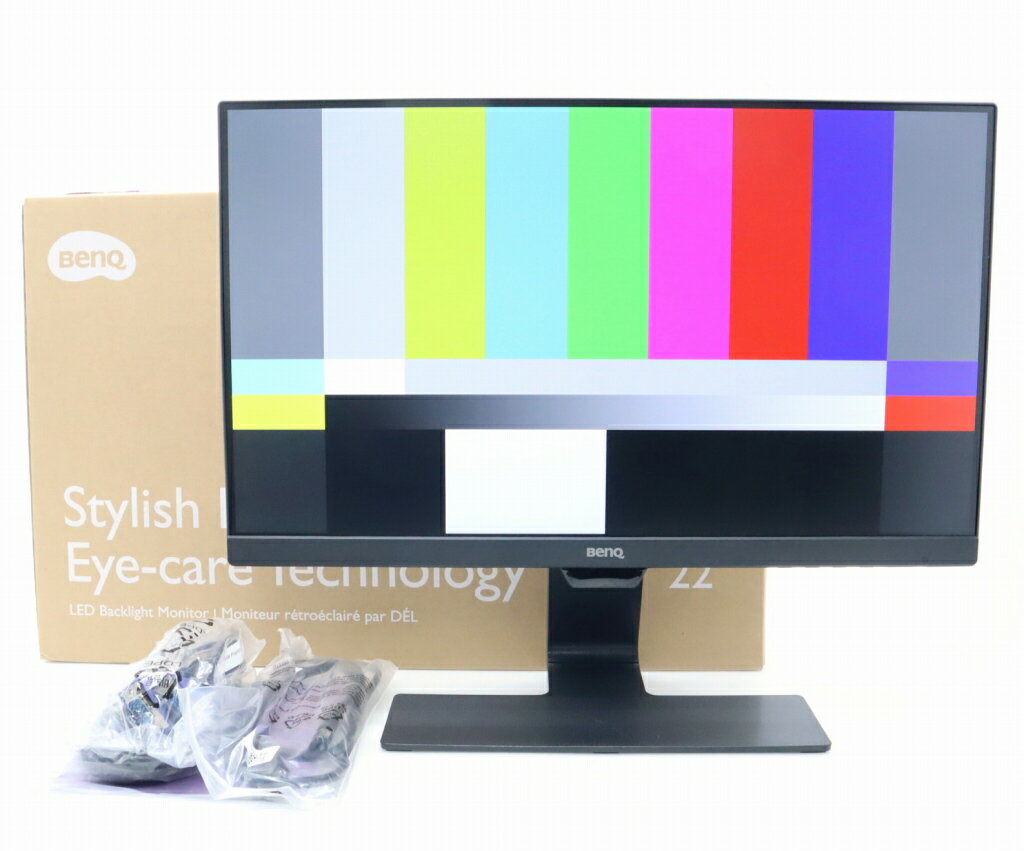 顯示屏 - 【開封済未使用品】BenQ GW2283 21.5インチ非光沢IPSパネル フルHD 1920x1080ドット HDMI x2/アナログRGB入力 【中古】【20260331】