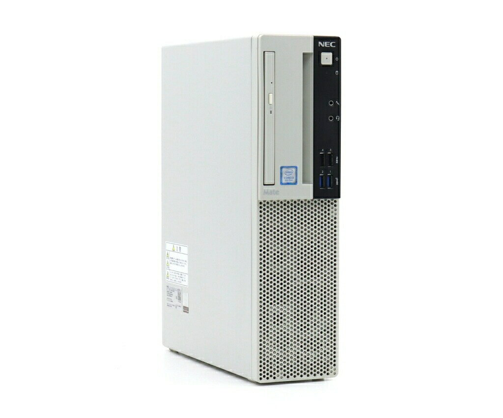 樂天商城 - NEC MUL36/L-B PC-MUL36LZ6BS5 Core i3-9100 3.6GHz 8GB 256GB(新品SSD) DisplayPort x2/アナログRGB出力 DVD+-RW Windows11 Pro 64bit 【中古】【20260327】