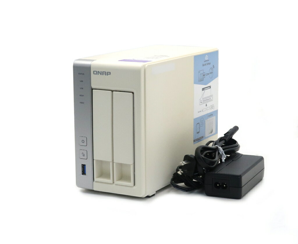 樂天商城 - QNAP TS-231P Annapurna Labs Alpine AL212 Cortex-A15 1.7GHz 1GB 2TBx2台(SATA3.5インチ/RAID1構成) 【中古】【20260528】