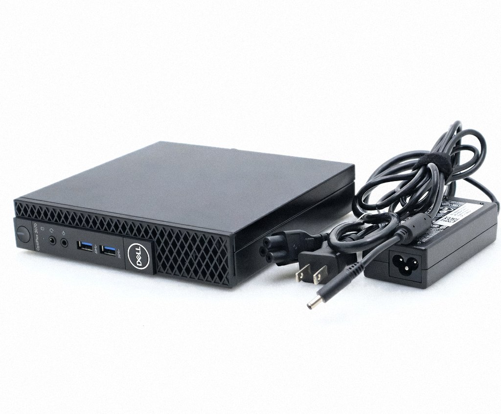 ASUS - DELL OptiPlex 3070 Micro Core i5-9500T 2.2GHz 8GB 256GB(新品SSD) HDMI/DisplayPort出力 Windows11 Pro 64bit 【中古】【20260528】