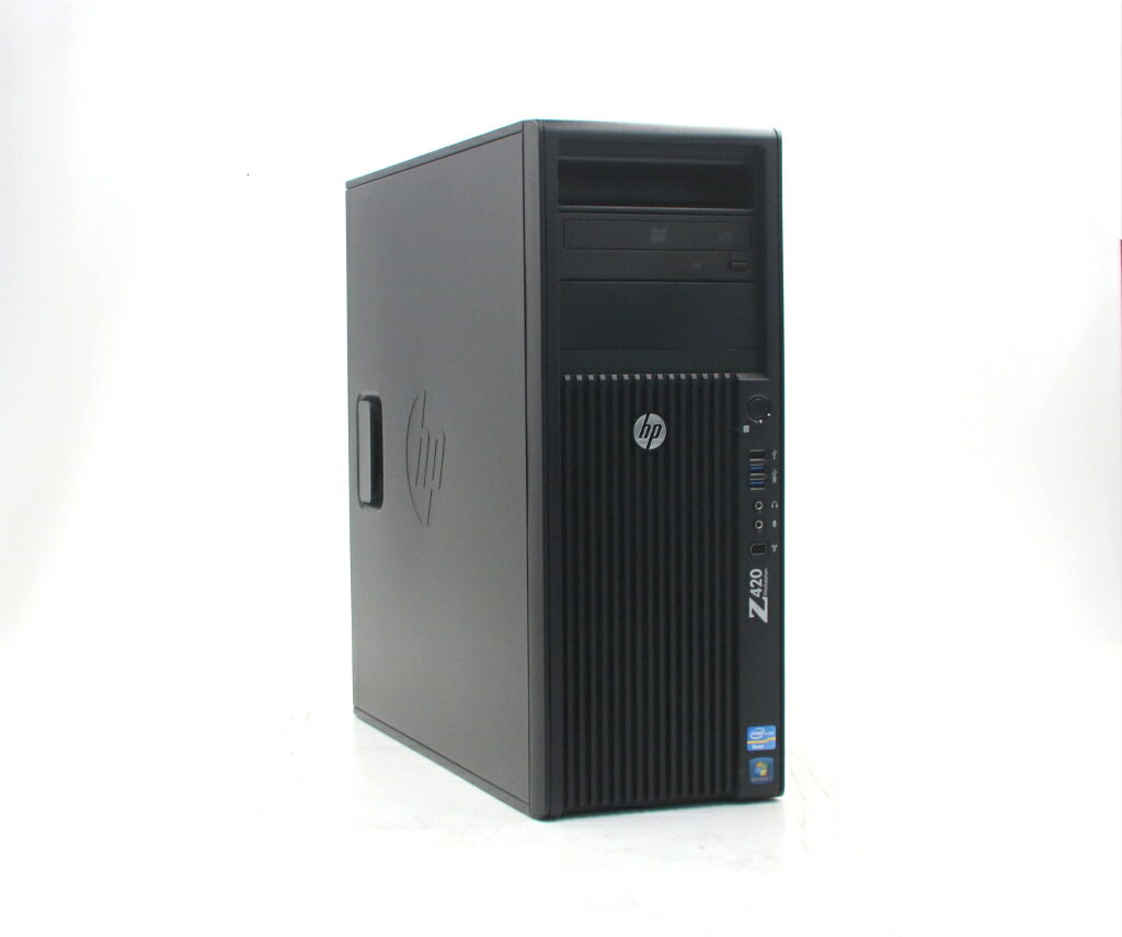 FRONTIER - hp Z420 Workstation Xeon E5-1603 2.8GHz 16GB 256B(SSD) Quadro K420 DVD-ROM Windows7 Pro 64bit 【中古】【20260521】