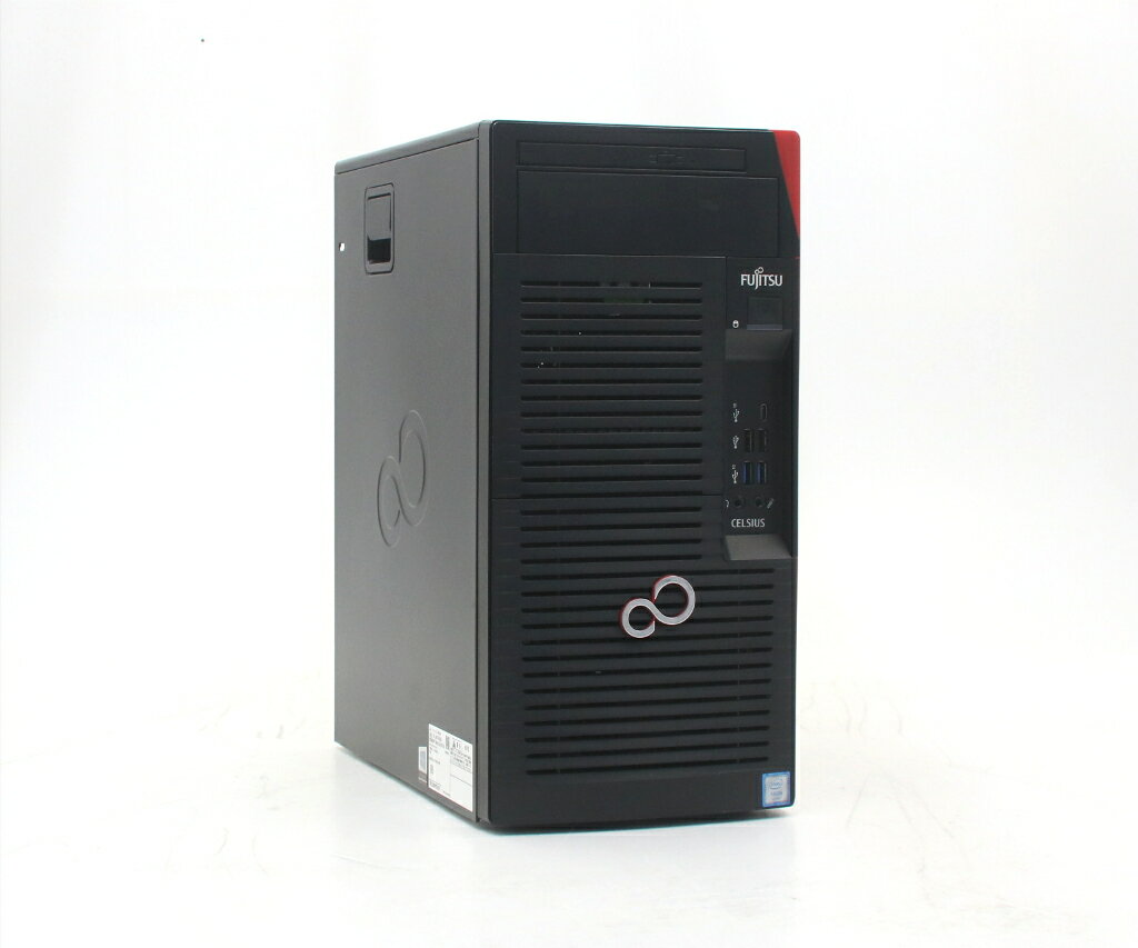NEC - 富士通 CELSIUS W580 Xeon E-2224G 3.5GHz 16GB 512GB(新品SSD) Quadro P2200 DVD+-RW Windows11 Pro for Workstations 64bit 【中古】【20260509】