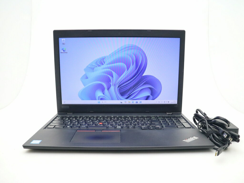 DELL - Lenovo ThinkPad L580 Core i5-8250U 1.6GHz 8GB 256GB(NVMeSSD) 15.6インチ非光沢 FWXGA 1366x768 Windows11 Pro 64bit 【中古】【20260521】