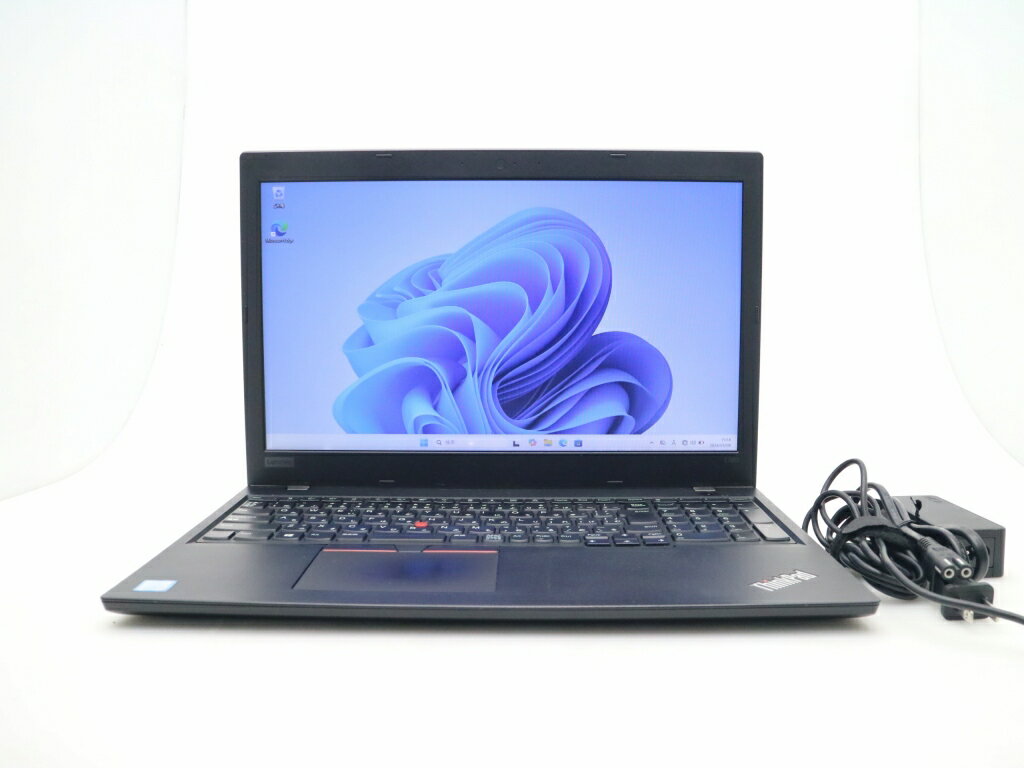 15 inches - Lenovo ThinkPad L580 Core i5-8250U 1.6GHz 8GB 256GB(NVMeSSD) 15.6インチ非光沢 FWXGA 1366x768 Windows11 Pro 64bit 小難 【中古】【20260521】