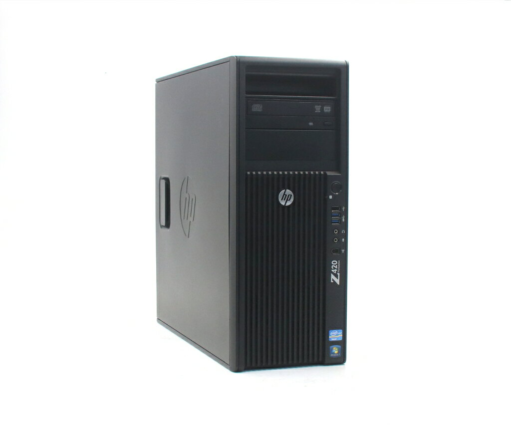 CD-R - hp Z420 Workstation Xeon E5-1620 3.6GHz 16GB 256B(SSD) Quadro 4000 DVD+-RW Windows7 Pro 64bit 難有 【中古】【20260521】