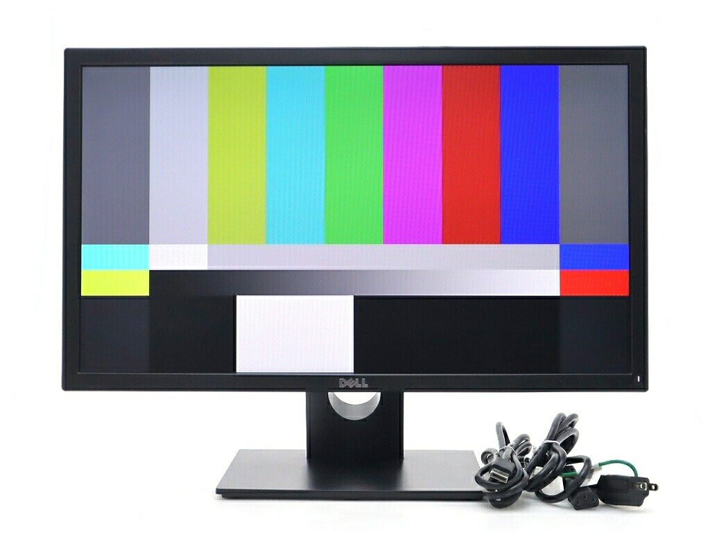 樂天商城 - DELL E2417H 23.8インチ非光沢IPSパネル フルHD 1920x1080ドット DisplayPort/アナログRGB入力 目立つ使用感あり 【中古】【20260602】