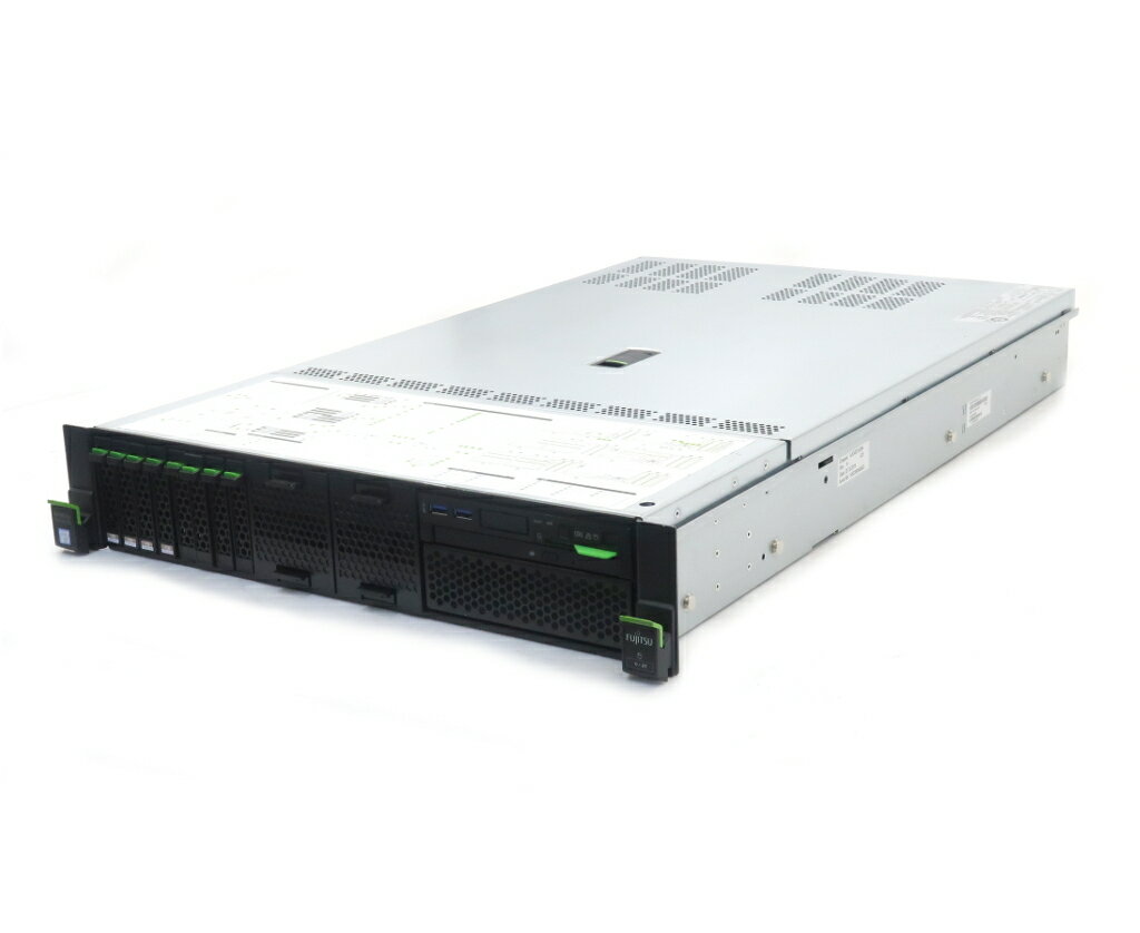 Workstations - 富士通 PRIMERGY RX2540 M5 Xeon Gold 6244 3.6GHz(16スレッドCPUx2基) メモリ128GB 1TBx4台(SATA2.5インチ/RAID10構成) DVD-ROM AC*2 【中古】【20260513】