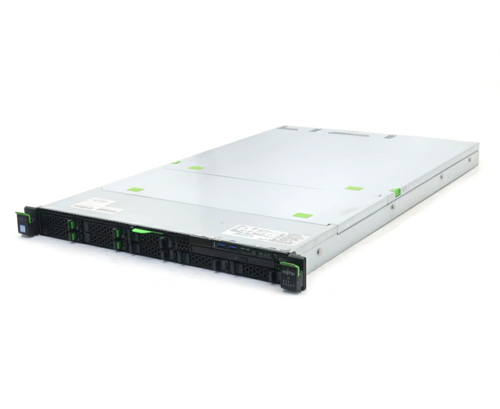 FUJITSU - 富士通 PRIMERGY RX2530 M4 Xeon Gold 6152 2.1GHz 64GB 2TBx2台(SAS2.5インチ/12Gbps/RAID1構成) DVD-ROM LSI SAS MTP Controller SAS3008 【中古】【20260513】