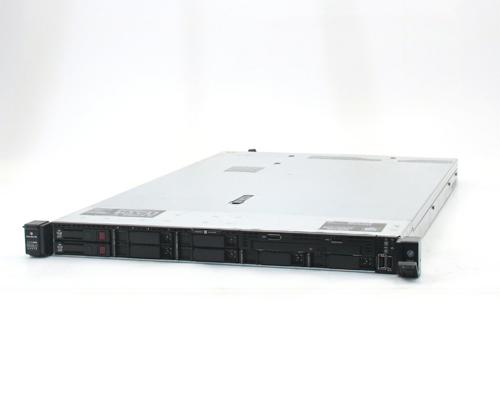 Workstations - hp ProLiant DL360 Gen10 Xeon Silver 4210 2.2GHz(20スレッドCPUx2基) 32GB 1.2TBx2台(SAS2.5/RAID1) DVD+-RW P408i-a SR Gen10 小難 【中古】【20260514】