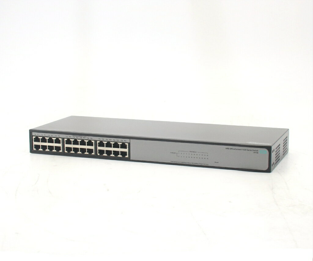hp OfficeConnect 1420-24G Switch 24ポート1000BASE-T対応 ファンレス 簡易動作及び通電確認済 【中古】【20260514】