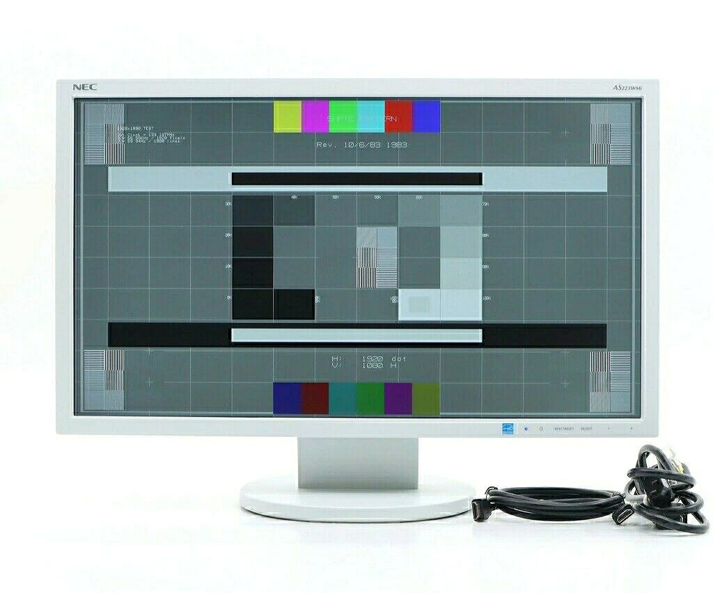 Rakuten - 【並品】NEC LCD-AS223WMi 21.5インチ非光沢IPSパネル フルHD 1920x1080ドット HDMI/DVI-D/アナログRGB入力 【中古】【20260602】