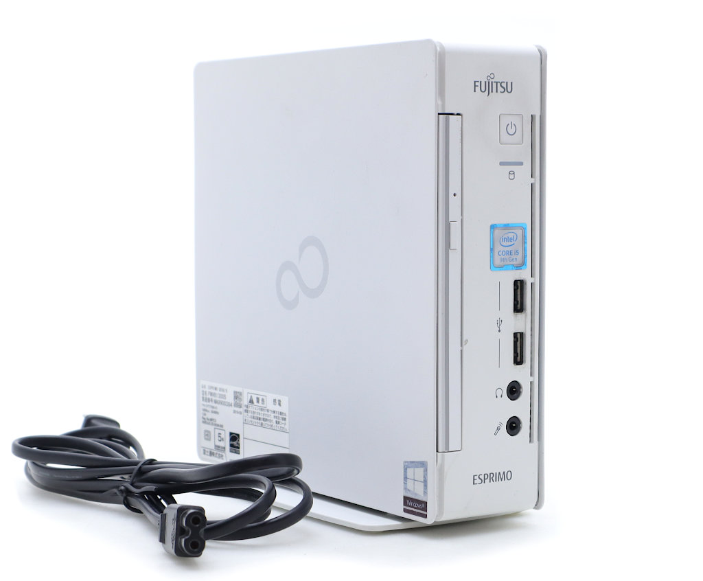 乐天商城 - 富士通 ESPRIMO Q558/B Core i5-9500T 2.2GHz 8GB 256GB(SSD) DisplayPort/DVI-D出力 DVD-ROM Windows11 Pro 64bit 【中古】【20260528】