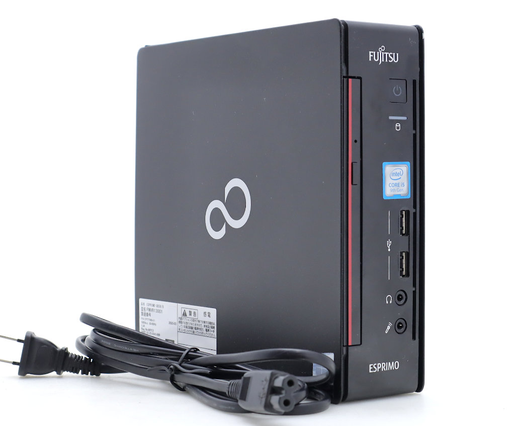 乐天商城 - 富士通 ESPRIMO Q558/B Core i5-9500T 2.2GHz 8GB 256GB(SSD) DisplayPort/DVI-D出力 DVD+-RW Windows11 Pro 64bit 小難 【中古】【20260528】