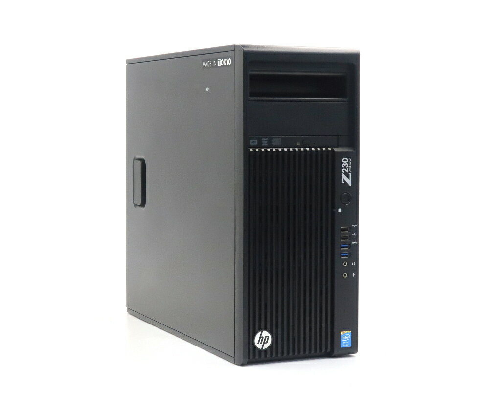 GATEWAY - hp Z230 Workstation Tower Xeon E3-1271 v3 3.6GHz 16GB 128GB(SSD) Quadro K620 DVD+-RW Windows7 Pro 64bit 【中古】【20260509】