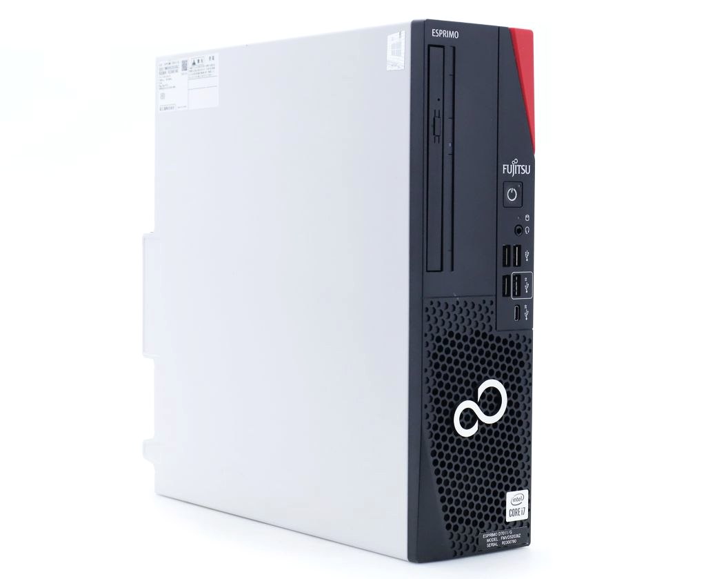 GATEWAY - 富士通 ESPRIMO D7011/G Core i7-10700 2.9GHz 8GB 256GB(NVMeSSD) DisplayPort x2/DVI-D出力 DVD+-RW Windows11 Pro 64bit 【中古】【20260514】