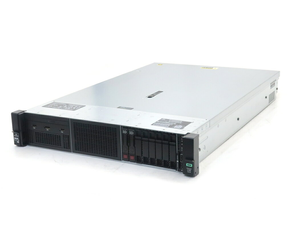 商品情報 No.553261298メーカーhp商品名 型番・型名ProLiant DL380 Gen10※P20245-291仕様■基本スペック　・CPU：Xeon Gold 6242 2.8GHz(16コア32スレッドx2基)　・メモリ：64GB(32GBx2枚)　・ストレージ：1.8TBx2台(SAS2.5インチ/12Gbps/RAID1構成)　・RAID：SmartArray P408i-a SR Gen10(SAS12G対応)　・VGA：オンボード　・DRIVE：DVD-ROM　・その他機能：2ポート10/25GbE SFPカード　・OS：なし(※別途OSインストールが必要となります)状態・動作状況■動作：中古動作品外観■汚れ　・外装汚れ若干有り。■シール痕　・若干あり。■傷　・外装に使用に差し支えない擦り傷がございます。■その他　・中古品のため使用に差し支えない傷、汚れがある場合がございます。　・本体内外装は清掃しておりますが、多少の汚れが残っている可能性がございます。　・筐体全体にキズあり附属品■付属品　・なし対応情報-備考　・800W電源1基搭載　・簡易OSにて動作確認後HDD消去済み、OSは付属いたしておりませんご注意　・本商品は店頭等でも販売している為、稀に在庫切れの場合があります。　・その場合、代替品をご提案させていただきます。