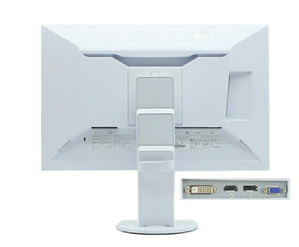 【並品】EIZO FlexScan EV2456 24.1インチ非光沢IPSパネル WUXGA 1920x1200ドット ...