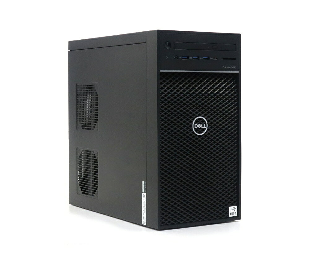 DELL Precision 3640 Tower Core i9-10900 2.8GHz 32GB 512GB(NVMe SSD) Quadro RTX4000 DVD+-RW Windows11 Pro 64bit 