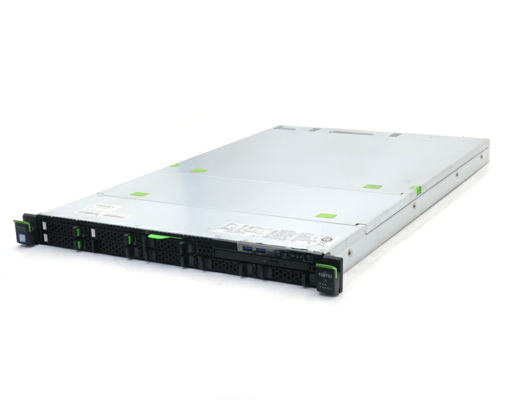 富士通 PRIMERGY RX2530 M4 Xeon Gold 5122 3.6GHz(8スレッドCPUx2基) 32GB 300GBx3台(SAS2.5インチ/RAID5) DVD-ROM AC*2 PRAID CP400i 