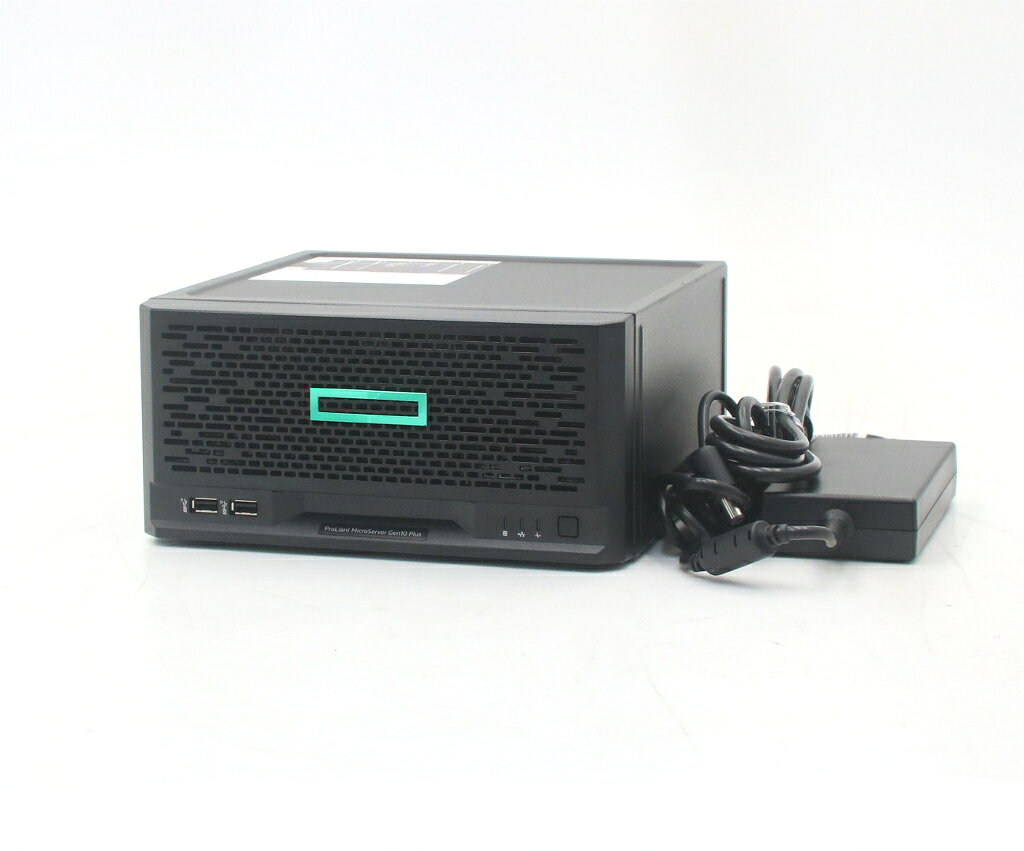 hp ProLiant MicroServer Gen10 Plus Xeon E-2224 3.4GHz 16GB 4TBx4台(SATA3.5インチ/RAID5構成) SmartArray S100i SR Gen10 