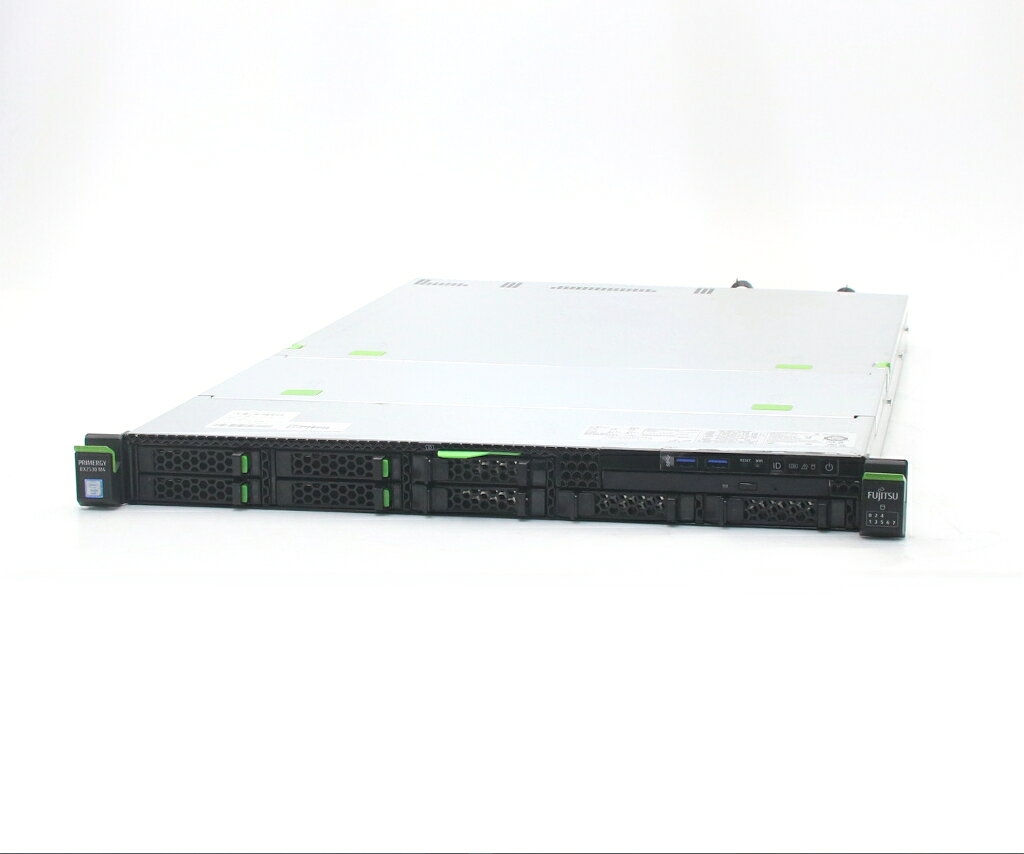 富士通 PRIMERGY RX2530 M4 Xeon Silver 4112 2.6GHz(8スレッドCPUx2基) 32GB ストレージなし DVD-ROM AC*2 PRAID CP400i 