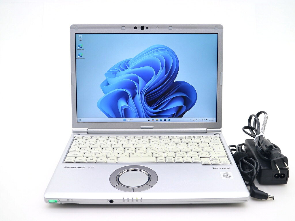 商品情報 No.564260213メーカーPanasonic商品名 型番・型名CF-SV9RFLVS※CFSV9-2仕様■基本スペック　・CPU：Core i5-10310U 1.7GHz(4コア8スレッド)　・メモリ：8GB(8GB(オンボード)(空きスロットなし))　・ストレージ：256GB(新品NVMeSSD)　・VGA：オンボード(HDMI/アナログRGB出力)　・DRIVE：なし　・モニター：12.1インチ非光沢、WUXGA(1920x1200)　・その他機能：無線LAN(802.11ax)、Bluetooth、Webカメラ、SDカードリーダー、顔認証、USB3.0、USB Type-C(Thunderbolt対応)、LANポート、SIMスロット　・OS：Windows11 Pro 64bit状態・動作状況■動作：中古動作品 ※バッテリ状態：充電駆動可能 (健康度約85%※) ※バッテリに関しましては保証対象外となります。外観■汚れ　・外装汚れ若干有り。■シール痕　・若干あり。■傷　・外装に使用に差し支えない擦り傷がございます。■その他　・中古品のため使用に差し支えない傷、汚れがある場合がございます。　・本体内外装は清掃しておりますが、多少の汚れが残っている可能性がございます。　・キーボード特記事項：摩耗あり、キーボード黄ばみあり　・筐体に若干のキズあり　・底面にへこみあり附属品■付属品　・ACアダプター対応情報■使用時間: 7990時間(弊社入荷後の検査時での時間です。店頭でデモ使用している場合があり、あくまで目安としてご検討ください)備考　※電源スイッチLED劣化のためランプが暗い、または点灯しない場合があります　※記載の各種健康度はあくまで参考値です。健康度は保証対象外となります。ご注意　・本商品は店頭等でも販売している為、稀に在庫切れの場合があります。　・その場合、代替品をご提案させていただきます。