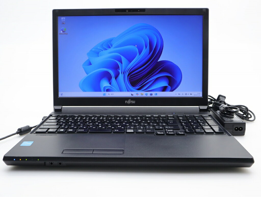 富士通 LIFEBOOK A5511/G Core i3-1125G4 2GHz 8GB 256GB(NVMeSSD) DVD-ROM 15.6インチ非光沢 FWXGA 1366x768 Windows11 Pro 小難 
