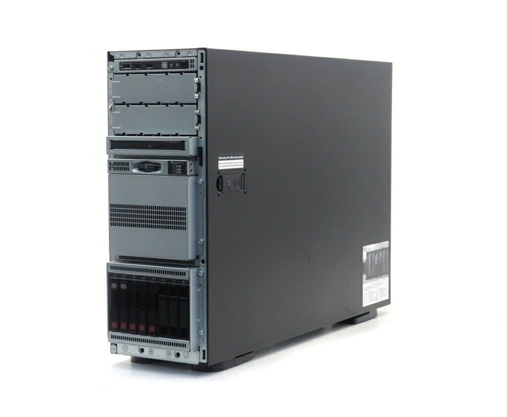 hp ProLiant ML350 Gen10 Xeon Silver 4110 2.1GHz 32GB 600GBx2台(SAS2.5インチ/12Gbps/RAID1) DVD+-RW AC*2 SmartArray P408i-a SR Gen10 