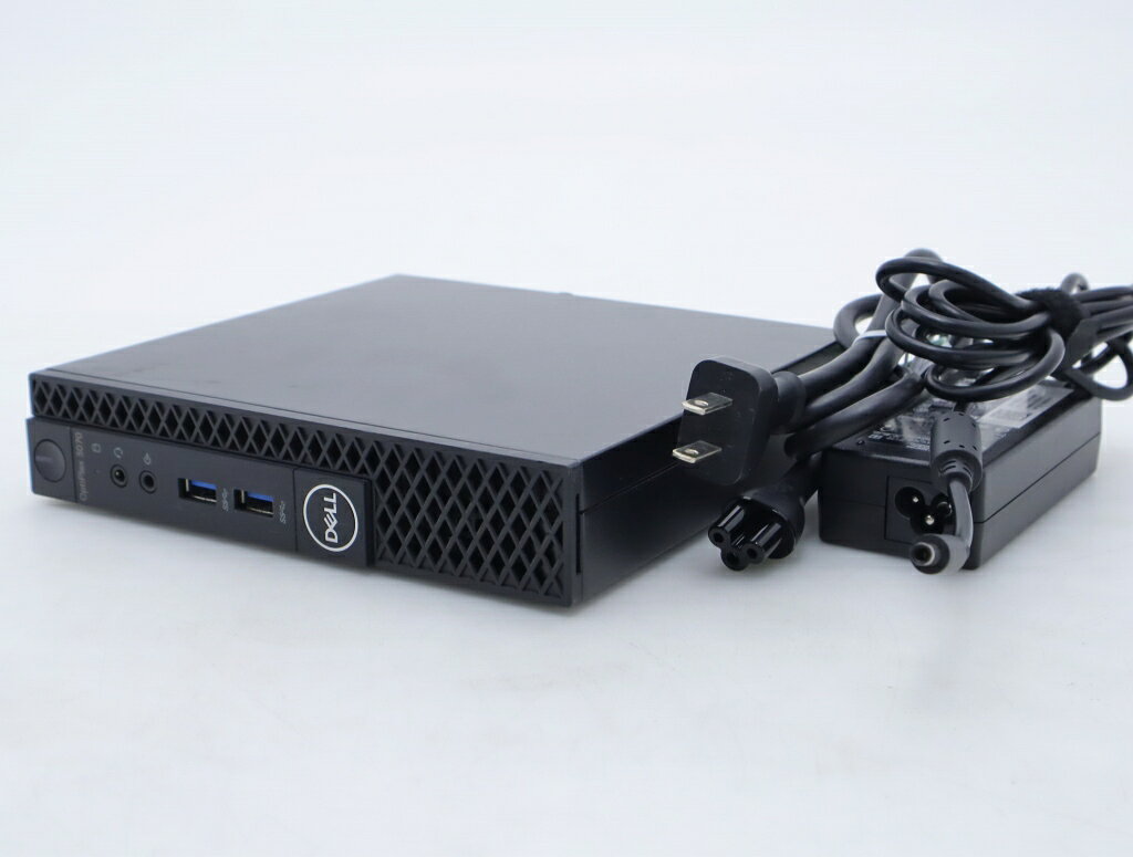 商品情報 No.565265658メーカーDELL商品名 型番・型名OptiPlex 3070 Micro仕様■基本スペック　・CPU：Core i5-8500T 2.1GHz(6コア6スレッド)　・メモリ：8GB(8GBx1枚)　・ストレージ：256GB(SSD)　・VGA：オンボード(HDMI/DisplayPort/アナログRGB出力)　・DRIVE：なし　・その他機能：無線LAN(802.11ac)、Bluetooth　・OS：Windows11 Pro 64bit状態・動作状況■動作：中古動作品外観■汚れ　・外装汚れ若干有り。■シール痕　・若干あり。■傷　・外装に使用に差し支えない擦り傷がございます。■その他　・中古品のため使用に差し支えない傷、汚れがある場合がございます。　・本体内外装は清掃しておりますが、多少の汚れが残っている可能性がございます。　・筐体に若干のキズあり附属品■付属品　・ACアダプター■特記欠品　・アンテナ欠品対応情報-備考　※一部ゴム足等動作に支障のない部材が欠品している場合があります　※電源スイッチLED劣化のためランプが暗い、または点灯しない場合がありますご注意　・本商品は店頭等でも販売している為、稀に在庫切れの場合があります。　・その場合、代替品をご提案させていただきます。