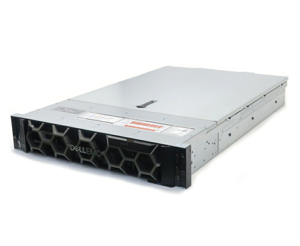 商品情報 No.546260987メーカーDELL商品名 型番・型名PowerEdge R740xd仕様■基本スペック　・CPU：Xeon Gold 6258R 2.7GHz(28コア56スレッドx2基)　・メモリ：192GB(16GBx12枚)　・ストレージ：1.2TBx2台(SAS2.5インチ/12Gbps/RAID1構成)、10TBx2台(SATA3.5インチ/RAID1構成) HDD計4台構成　・RAID：PERC H740P Mini(SAS12G対応)　・VGA：オンボード　・DRIVE：なし　・その他機能：2ポート10GbE SFP+ネットワークカード(sf-109041 lss 1)　・AC：2基実装　・OS：なし(※別途OSインストールが必要となります)状態・動作状況■動作：中古動作品外観■汚れ　・外装汚れ若干有り。■シール痕　・若干あり。■傷　・外装に使用に差し支えない擦り傷がございます。■その他　・中古品のため使用に差し支えない傷、汚れがある場合がございます。　・本体内外装は清掃しておりますが、多少の汚れが残っている可能性がございます。　・筐体全体にキズあり附属品■付属品　・LCDベゼル■特記欠品　・セキュリティーキー欠品対応情報-備考　・1100W電源2基搭載　・iDRAC9 Enterprise搭載　・空HDDマウンタ1個装着済　・簡易OSにて動作確認後HDD消去済み、OSは付属いたしておりません　・重量物/高額商品の為、ヤマト運輸の利用がかないません。　・送料着払い、お届け時間帯のご指定、運送会社のご指定はご遠慮願います。　・お届けの配送方法は基本的に企業様あての荷物のみを取り扱いする発送方法ですので個人宅への配送はいたしかねます。　・土日祝日の配送はいたしておりません。　・梱包作業および運送会社への集荷手配等のため、ご入金確認後出荷まで若干の日数を要します。　・ご来社(兵庫県伊丹市)いただいての直接引き渡しも可能です。ご注意　・本商品は店頭等でも販売している為、稀に在庫切れの場合があります。　・その場合、代替品をご提案させていただきます。