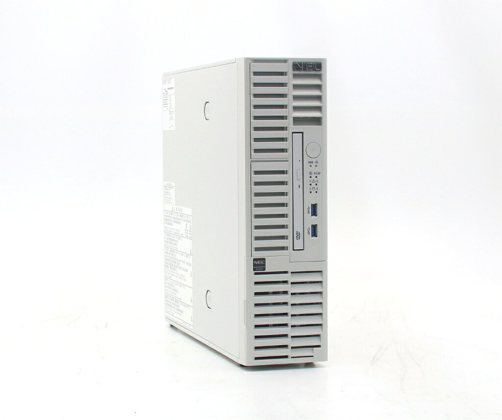 NEC Express5800/T110j-S Xeon E-2224 3.4GHz 16GB 1TBx2台(SATA3.5インチ/RAID1構成) DVD-ROM 【中古】【20260724】