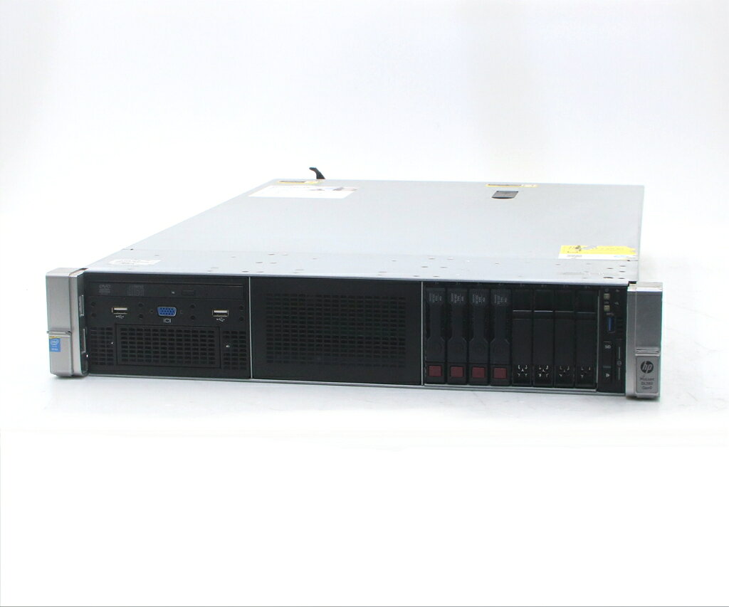 hp ProLiant DL380 Gen9 Xeon E5-2650 v3 2.3GHz(20スレッドCPUx2基) 128GB 300GBx4台(SAS2.5インチ/RAID6) DVD Smar…