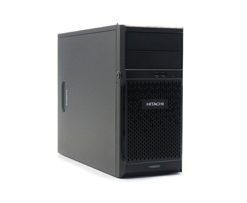 HITACHI HA8000V(hp ProLiant ML30 Gen10) Xeon E-2124 3.30GHz 16GB 1TBx3台(SATA3.5インチ/RAID5構成) SmartArray …