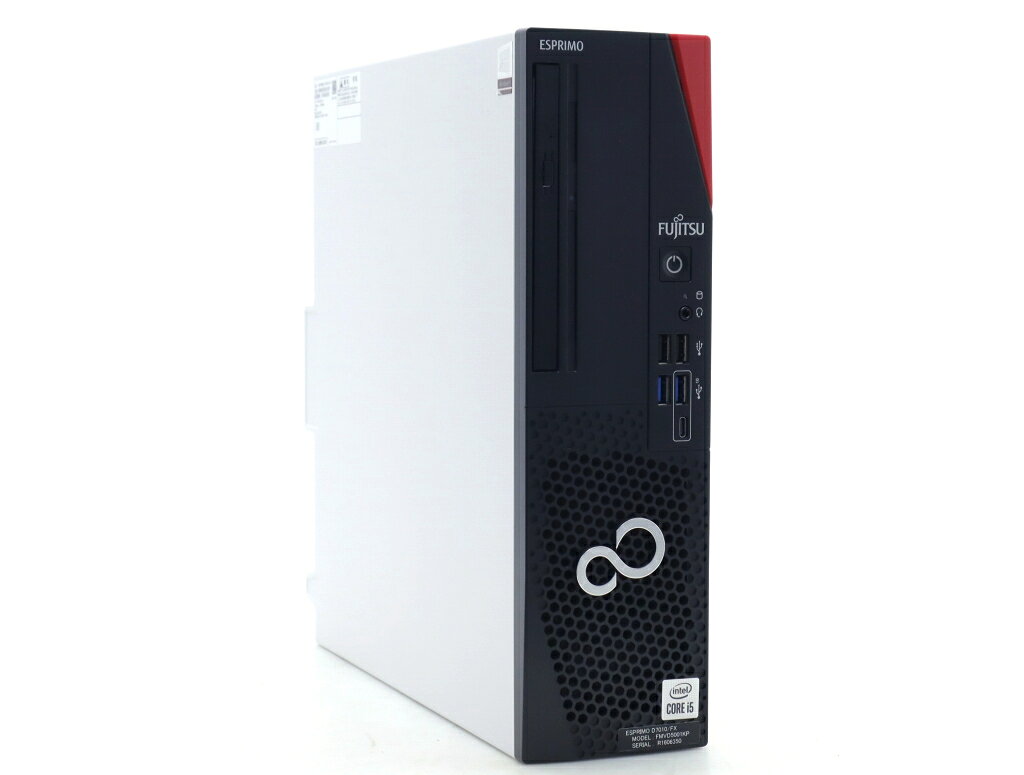 富士通 ESPRIMO D7010/FX Core i5-10500 3.1GHz 8GB 256GB(新品SSD) DisplayPort x...