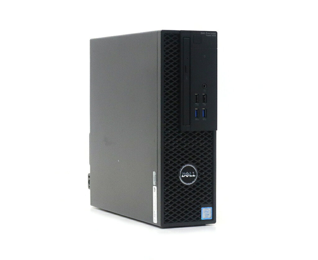 商品情報 No.554267389メーカーDELL商品名 型番・型名Precision Tower 3420 SFF仕様■基本スペック　・CPU：Xeon E3-1245 v5 3.5GHz(4コア8スレッド)　・メモリ：16GB(4GBx4枚)　・ストレージ：256GB(NVMe SSD)　・VGA：NVIDIA NVS 310(1GB)　・DRIVE：DVD+-RW　・OS：Windows10 Pro for Workstations 64bit状態・動作状況■動作：中古動作品外観■汚れ　・外装汚れ若干有り。■シール痕　・若干あり。■傷　・外装に使用に差し支えない擦り傷がございます。■その他　・中古品のため使用に差し支えない傷、汚れがある場合がございます。　・本体内外装は清掃しておりますが、多少の汚れが残っている可能性がございます。附属品■付属品　・なし対応情報-備考　※電源スイッチLED劣化のためランプが暗い、または点灯しない場合があります　※一部ゴム足等動作に支障のない部材が欠品している場合がありますご注意　・本商品は店頭等でも販売している為、稀に在庫切れの場合があります。　・その場合、代替品をご提案させていただきます。